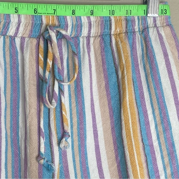 Francesca’s Dee Elly Women’s Stripe Shorts Size Large - Picture 3 of 16